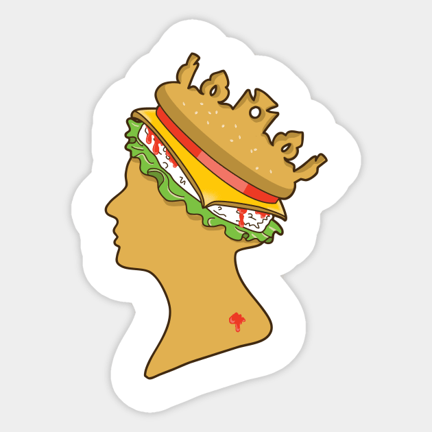 Royal With Cheese aka Burger Queen Sticker by digsy